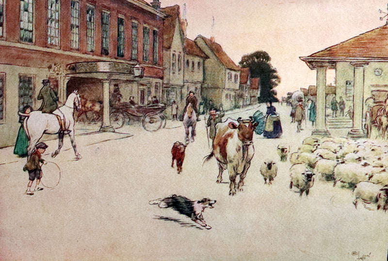 1930 Rare Illustrated Edition by Cecil ALDIN - BLACK BEAUTY, Autobiography of a Horse by A. Sewell.