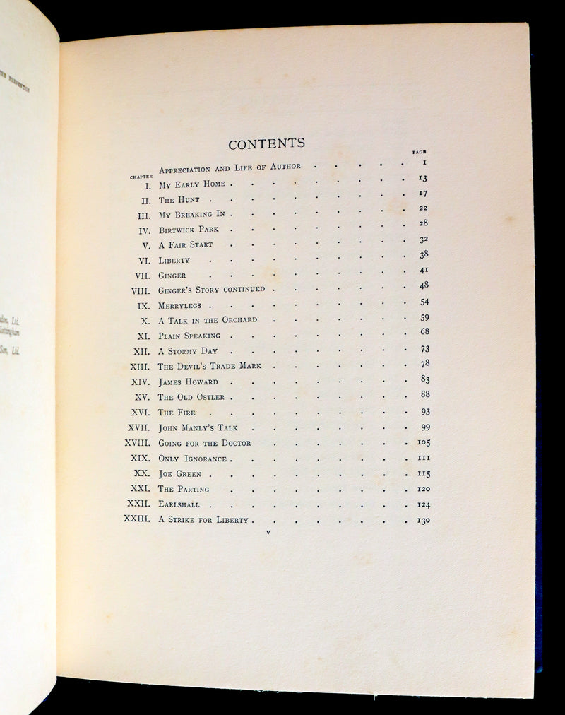 1930 Rare Illustrated Edition by Cecil ALDIN - BLACK BEAUTY, Autobiography of a Horse by A. Sewell.