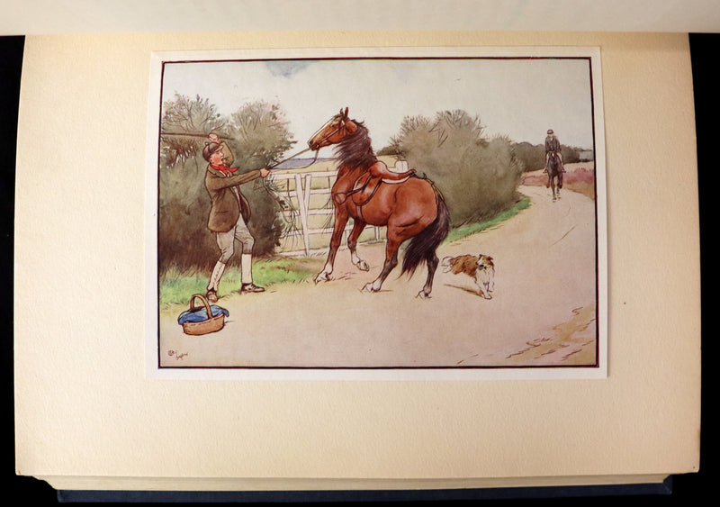 1930 Rare Illustrated Edition by Cecil ALDIN - BLACK BEAUTY, Autobiography of a Horse by A. Sewell.