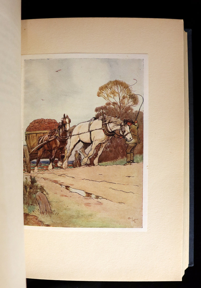 1930 Rare Illustrated Edition by Cecil ALDIN - BLACK BEAUTY, Autobiography of a Horse by A. Sewell.