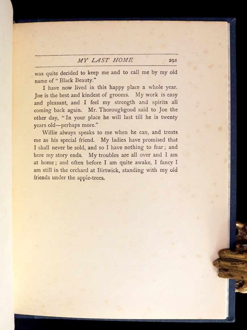 1930 Rare Illustrated Edition by Cecil ALDIN - BLACK BEAUTY, Autobiography of a Horse by A. Sewell.