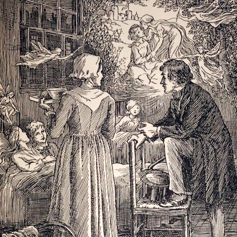 1924 Rare First Edition - AT THE BACK OF THE NORTH WIND Illustrated by Francis Donkin Bedford.