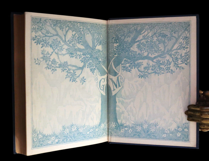 1924 Rare First Edition - AT THE BACK OF THE NORTH WIND Illustrated by Francis Donkin Bedford.