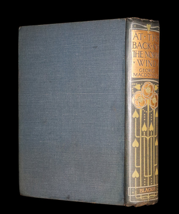 1911 Rare Book - AT THE BACK OF THE NORTH WIND Illustrated by Frank C. Pape.