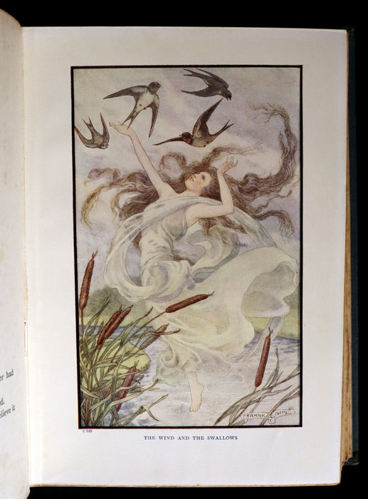 1911 Rare Book - AT THE BACK OF THE NORTH WIND Illustrated by Frank C. Pape.