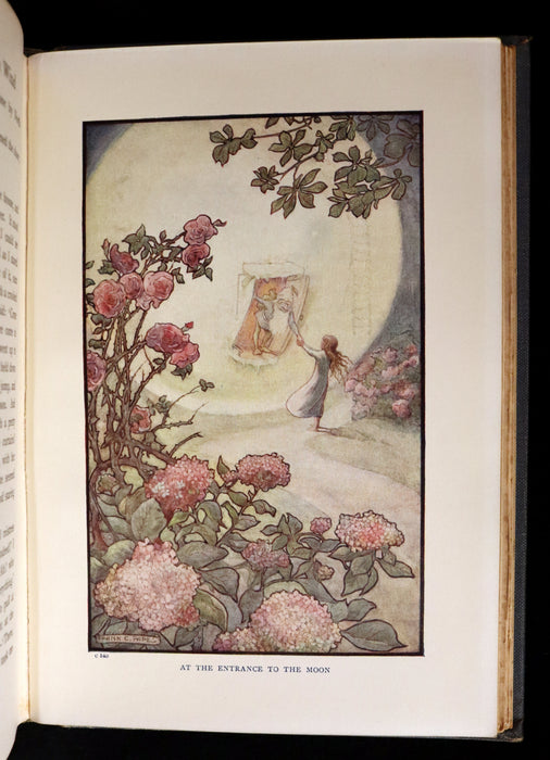 1911 Rare Book - AT THE BACK OF THE NORTH WIND Illustrated by Frank C. Pape.