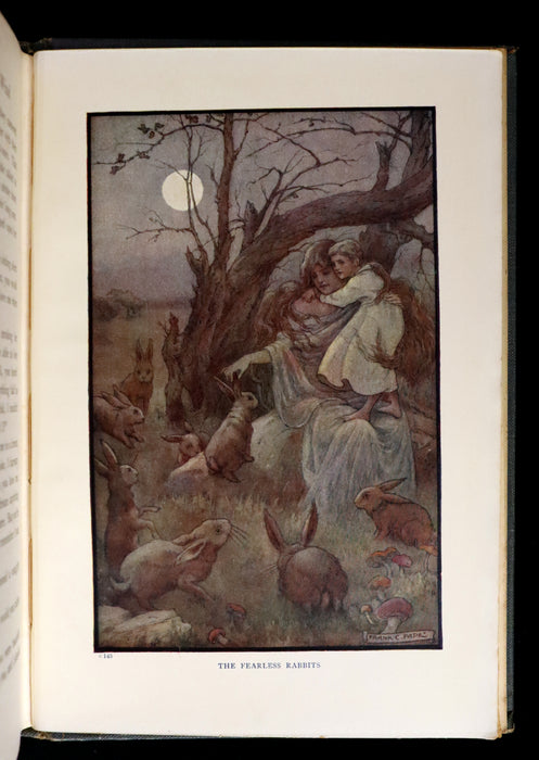 1911 Rare Book - AT THE BACK OF THE NORTH WIND Illustrated by Frank C. Pape.