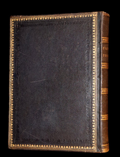 1870 Rare Victorian Book - The Pilgrim's Progress illustrated by Henry Courtney Selous & M. Paolo Priolo.