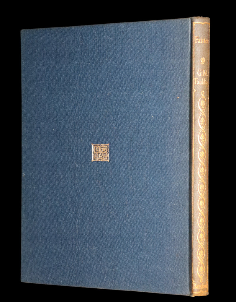 1913 Rare Book - FAIRIES by G.M. Faulding being A Fellowship Book. First Edition.
