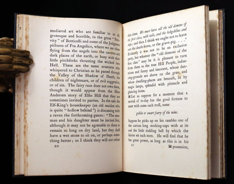 1913 Rare Book - FAIRIES by G.M. Faulding being A Fellowship Book. First Edition.
