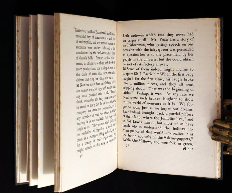 1913 Rare Book - FAIRIES by G.M. Faulding being A Fellowship Book. First Edition.