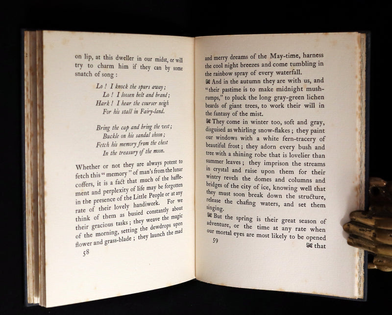1913 Rare Book - FAIRIES by G.M. Faulding being A Fellowship Book. First Edition.