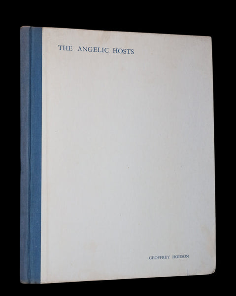 1928 Scarce First Edition - The ANGELIC HOSTS by Geoffrey Hodson.