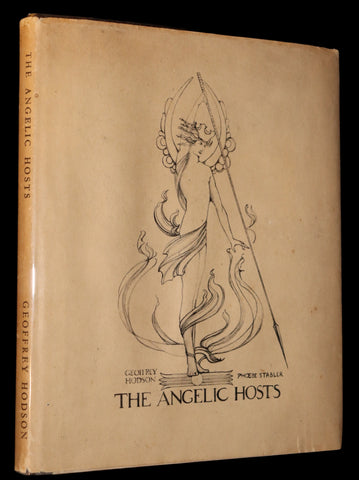 1928 Scarce First Edition - The ANGELIC HOSTS by Geoffrey Hodson.