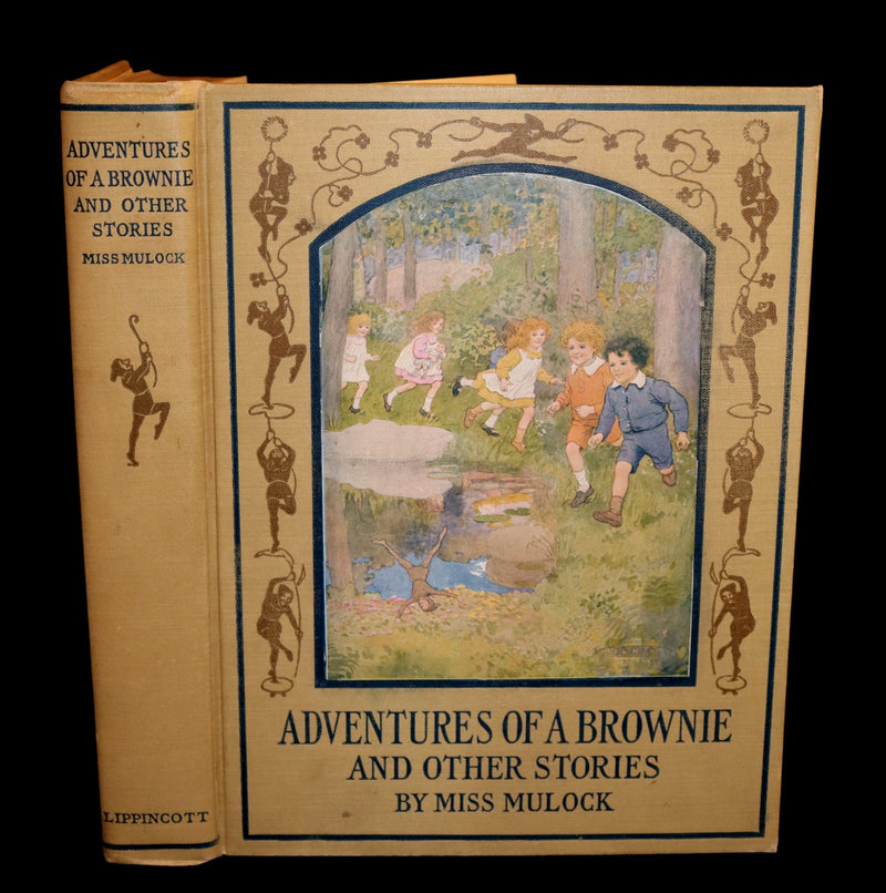 1922 First Gift Edition - Adventures of a Brownie by Miss Mulock & illustrated by Maria L. Kirk.