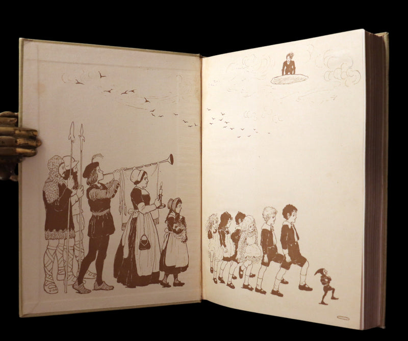 1922 First Gift Edition - Adventures of a Brownie by Miss Mulock & illustrated by Maria L. Kirk.