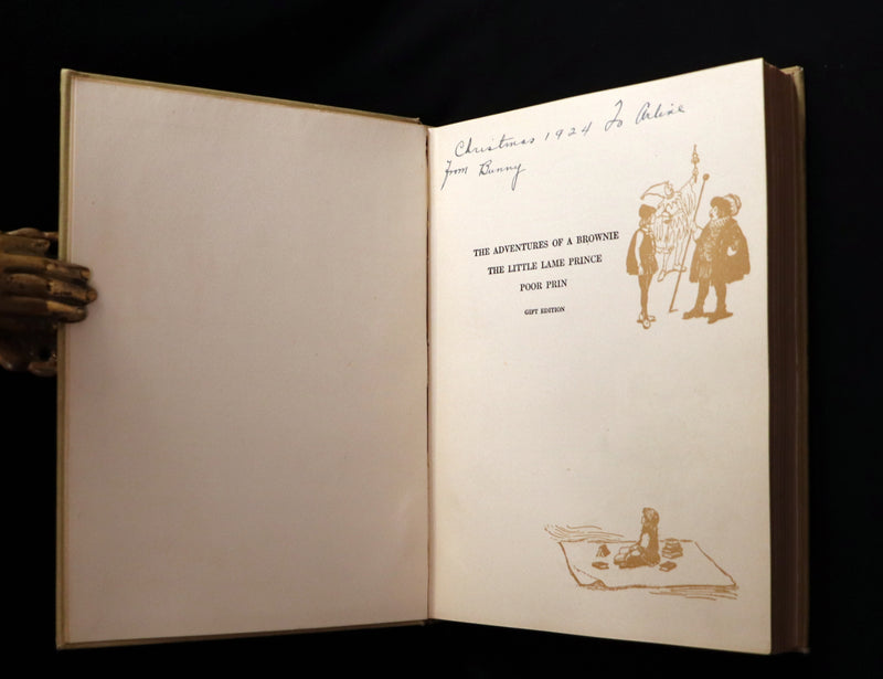 1922 First Gift Edition - Adventures of a Brownie by Miss Mulock & illustrated by Maria L. Kirk.