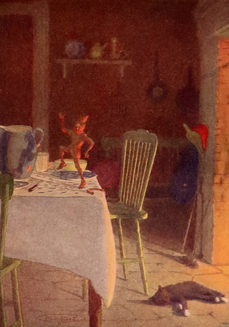 1922 First Gift Edition - Adventures of a Brownie by Miss Mulock & illustrated by Maria L. Kirk.