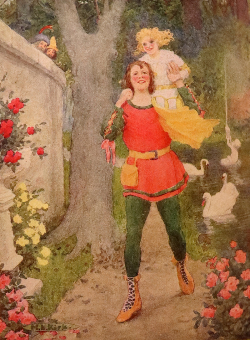 1922 First Gift Edition - Adventures of a Brownie by Miss Mulock & illustrated by Maria L. Kirk.