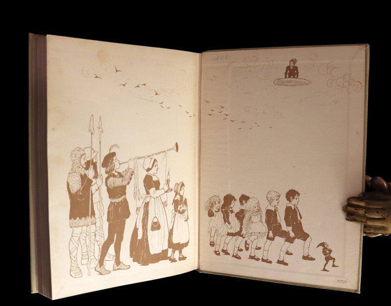 1922 First Gift Edition - Adventures of a Brownie by Miss Mulock & illustrated by Maria L. Kirk.