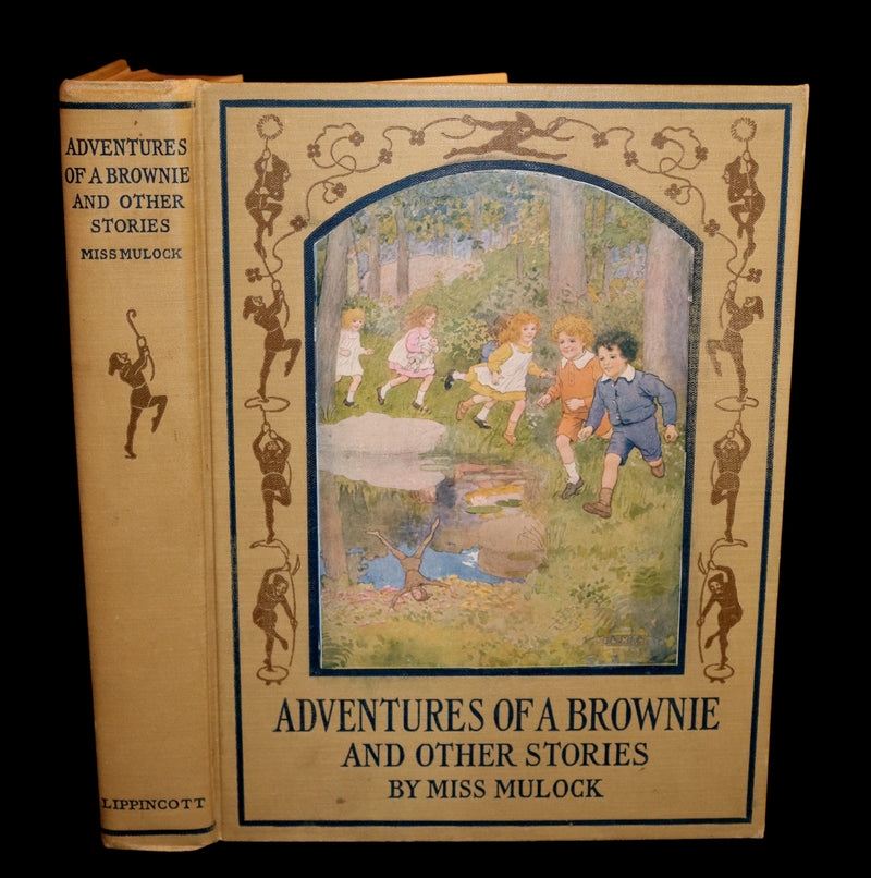 1922 First Gift Edition - Adventures of a Brownie by Miss Mulock & illustrated by Maria L. Kirk.