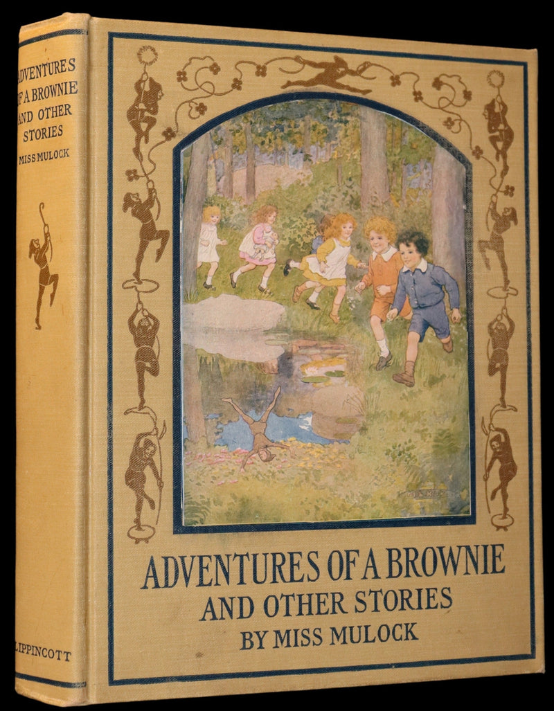 1922 First Gift Edition - Adventures of a Brownie by Miss Mulock & illustrated by Maria L. Kirk.