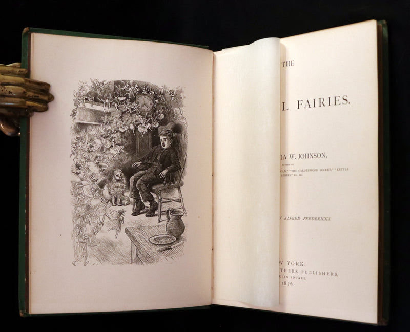 1876 Scarce Book - The CATSKILL FAIRIES by Virginia W. Johnson, illustrated by Alfred Fredericks.
