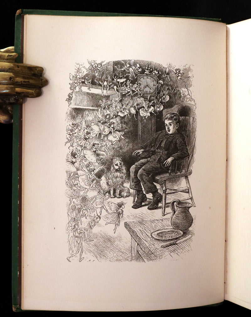 1876 Scarce Book - The CATSKILL FAIRIES by Virginia W. Johnson, illustrated by Alfred Fredericks.