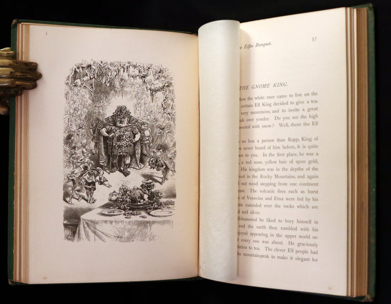 1876 Scarce Book - The CATSKILL FAIRIES by Virginia W. Johnson, illustrated by Alfred Fredericks.