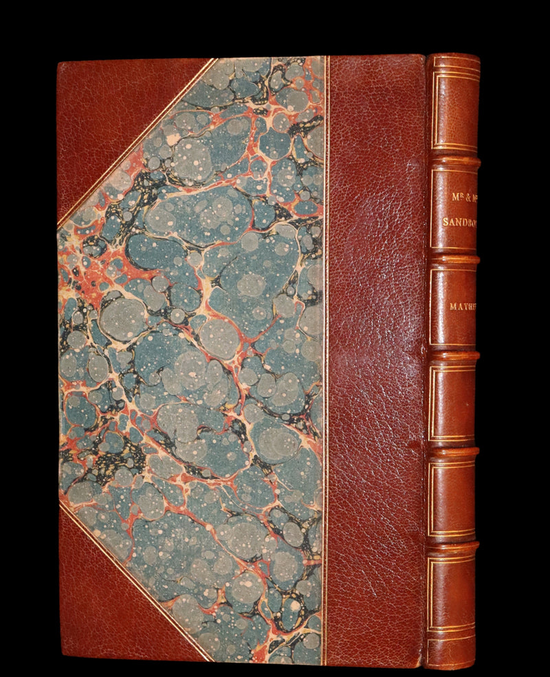 1851 Rare First Edition - Cruikshank - The World's Show, 1851 Great Exhibition or, The Adventures Of Mr And Mrs Sandboys And Family.