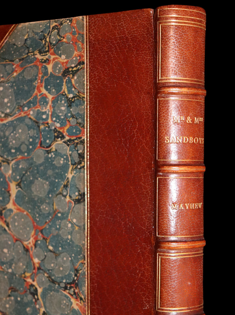 1851 Rare First Edition - Cruikshank - The World's Show, 1851 Great Exhibition or, The Adventures Of Mr And Mrs Sandboys And Family.