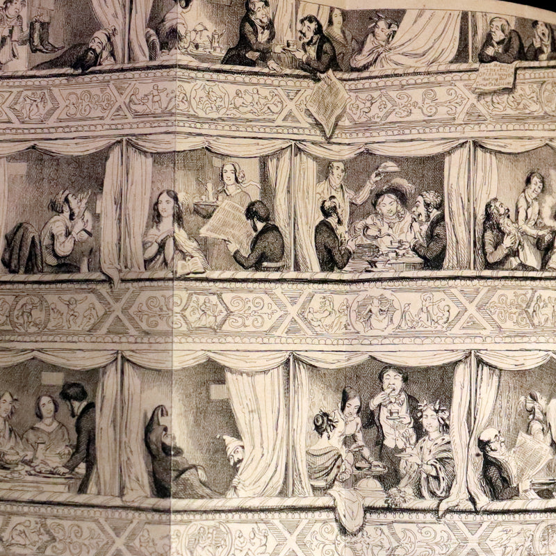1851 Rare First Edition - Cruikshank - The World's Show, 1851 Great Exhibition or, The Adventures Of Mr And Mrs Sandboys And Family.