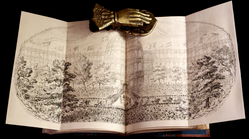 1851 Rare First Edition - Cruikshank - The World's Show, 1851 Great Exhibition or, The Adventures Of Mr And Mrs Sandboys And Family.