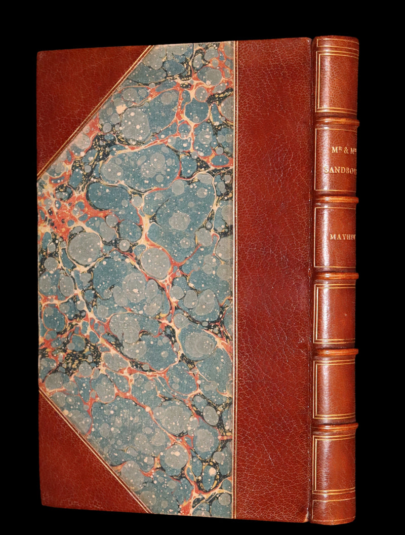 1851 Rare First Edition - Cruikshank - The World's Show, 1851 Great Exhibition or, The Adventures Of Mr And Mrs Sandboys And Family.