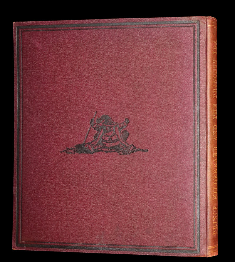 1880 Scarce Victorian First Edition ~ The Story of Prince Hildebrand and the Princess Ida With 110 illustrations by the Major T.S. Seccombe.