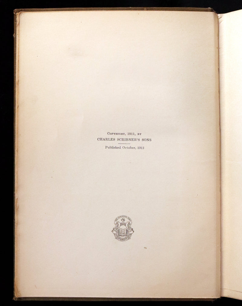 1911 Rare PETER PAN First Edition - PETER and WENDY by James Matthew Barrie illustrated by F.D. Bedford.
