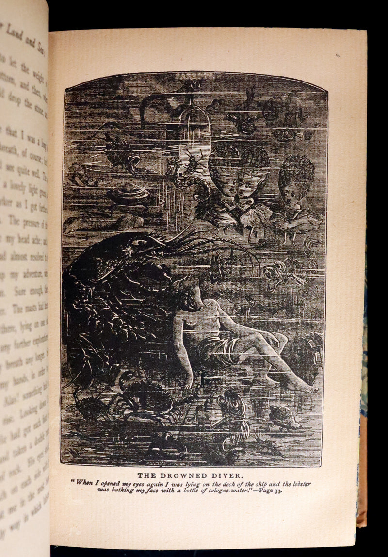 1895 Rare Victorian Book ~ Treasures from FAIRY LAND by Rossiter W. Raymond and Grace Greenwood.