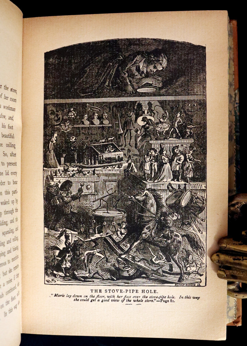 1895 Rare Victorian Book ~ Treasures from FAIRY LAND by Rossiter W. Raymond and Grace Greenwood.