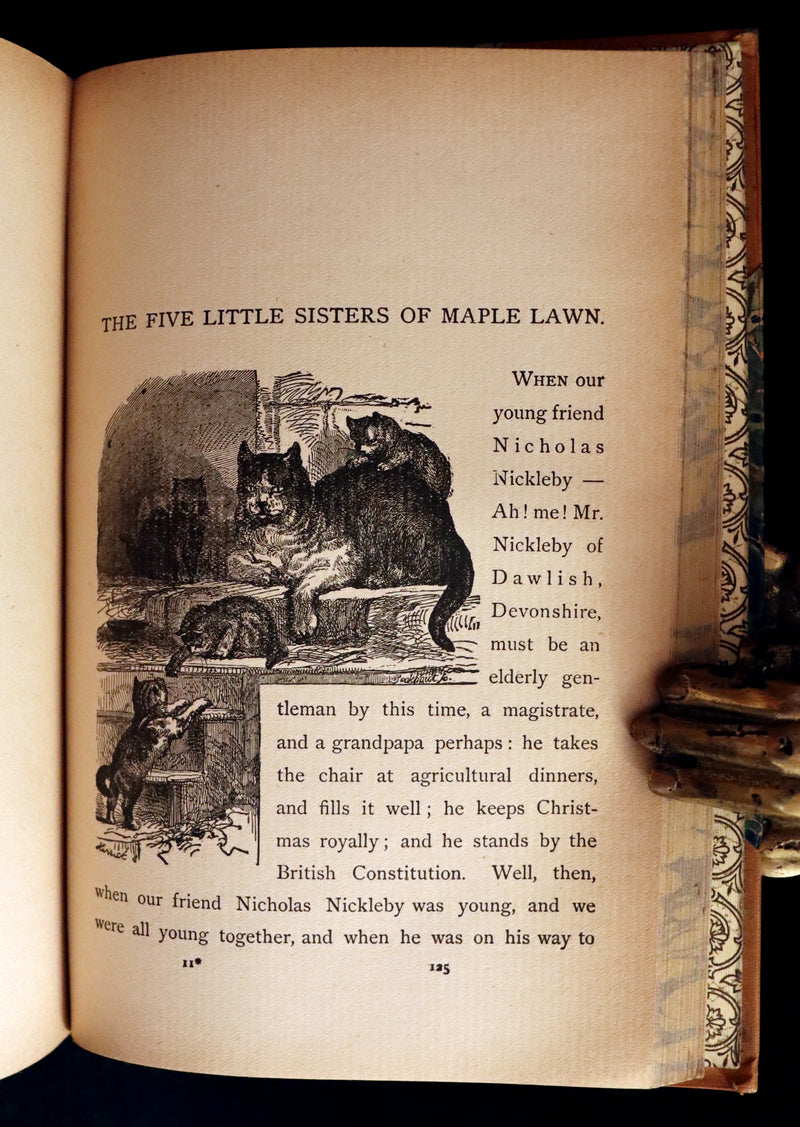 1895 Rare Victorian Book ~ Treasures from FAIRY LAND by Rossiter W. Raymond and Grace Greenwood.