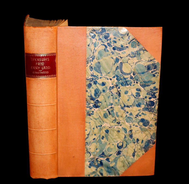 1895 Rare Victorian Book ~ Treasures from FAIRY LAND by Rossiter W. Raymond and Grace Greenwood.