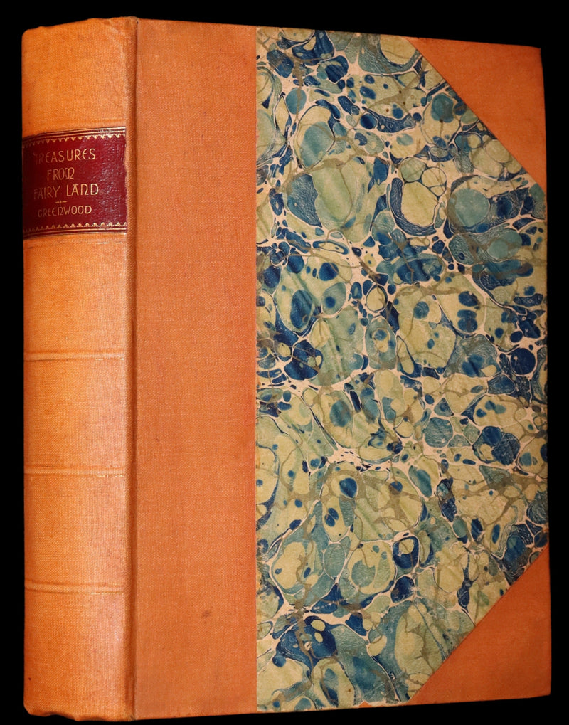 1895 Rare Victorian Book ~ Treasures from FAIRY LAND by Rossiter W. Raymond and Grace Greenwood.