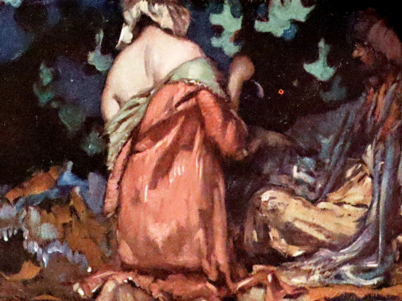 1910 Beautiful Rowfant Binding - Rubaiyat of Omar Khayyam wonderfully Illustrated by Frank Brangwyn.