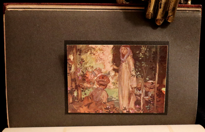 1910 Beautiful Rowfant Binding - Rubaiyat of Omar Khayyam wonderfully Illustrated by Frank Brangwyn.
