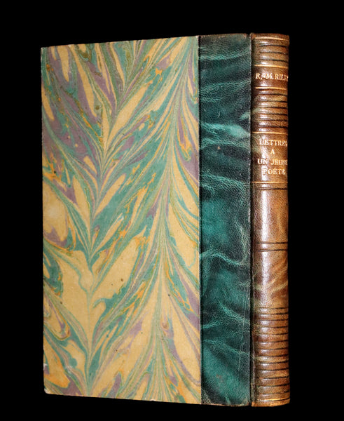 1937 Rare French First Edition - Lettres à un Jeune Poète (Letters to a Young Poet) by Rainer Maria Rilke. #435.