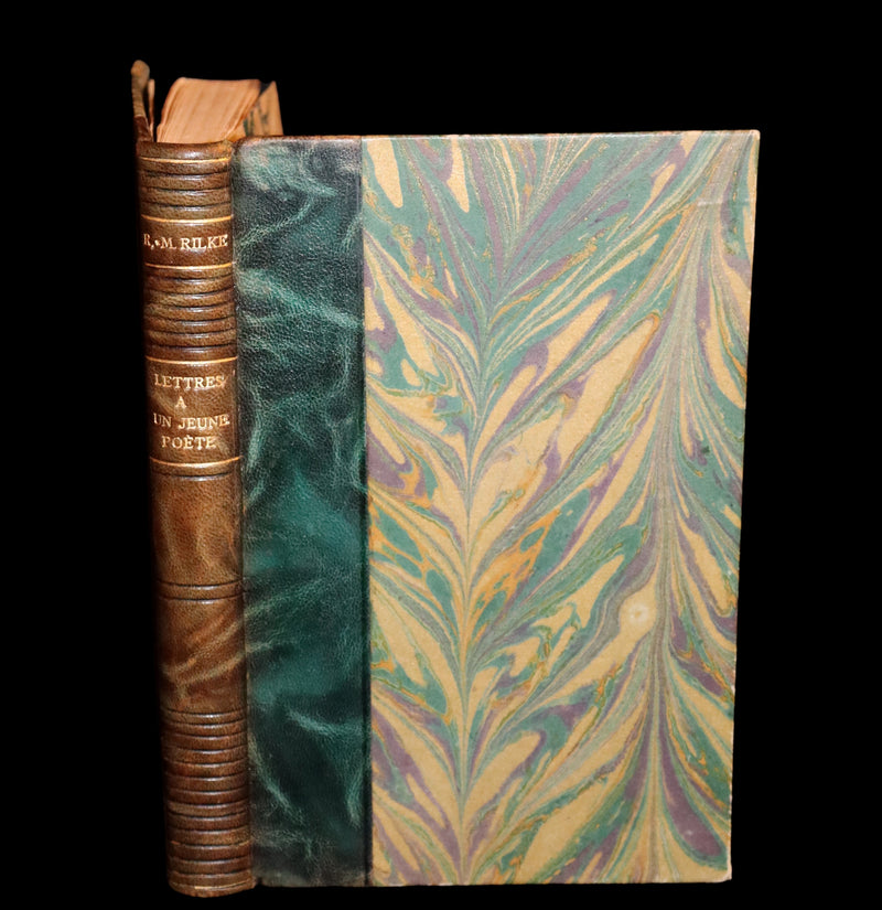 1937 Rare French First Edition - Lettres à un Jeune Poète (Letters to a Young Poet) by Rainer Maria Rilke. #435.