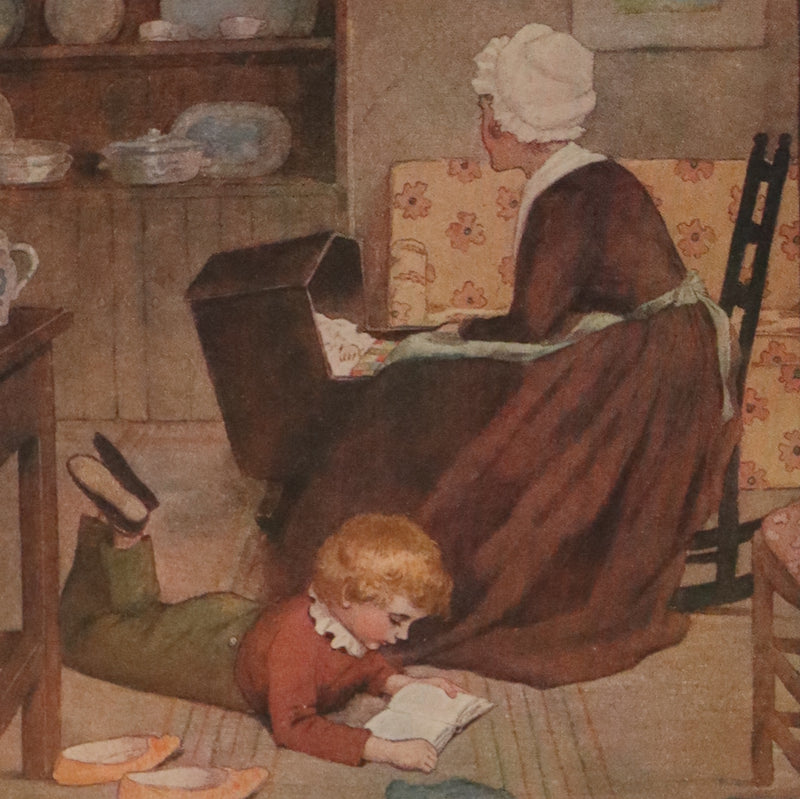 1909 Rare Book - AT THE BACK OF THE NORTH WIND. First Edition illustrated by Maria L. Kirk.