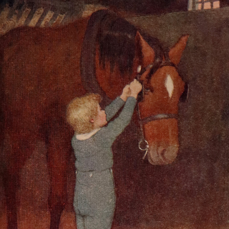 1909 Rare Book - AT THE BACK OF THE NORTH WIND. First Edition illustrated by Maria L. Kirk.