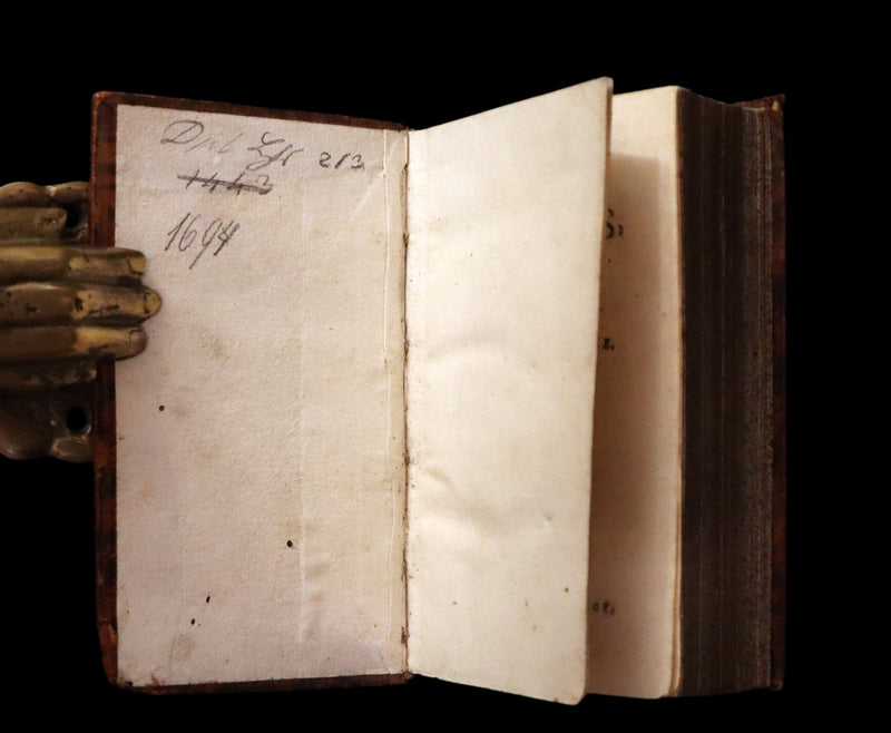1694 Scarce French Book - Scientists' Journal for year 1693 - Journal des SCAVANS pour l'année 1693.