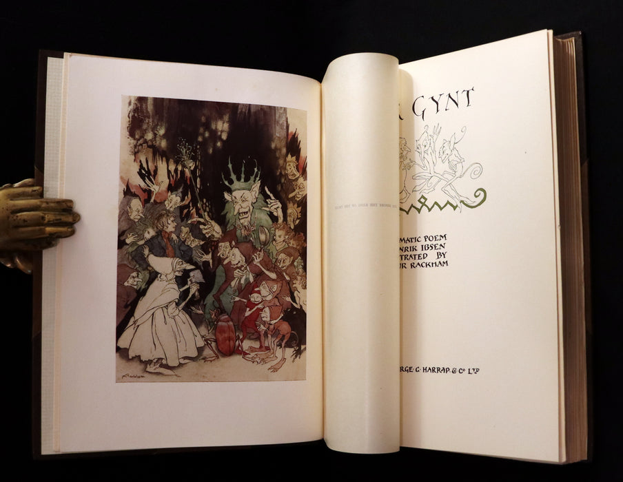 1936 Rare First Rakcham Edition - PEER GYNT, the Norwegian Fairy Tale by Henrik Ibsen.