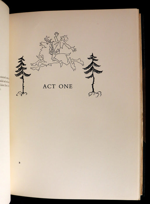 1936 Rare First Rakcham Edition - PEER GYNT, the Norwegian Fairy Tale by Henrik Ibsen.